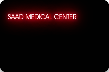 SAAD MEDICAL CENTER Customized Neon Sign