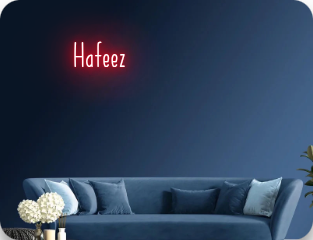 Hafeez Customized Neon Sign