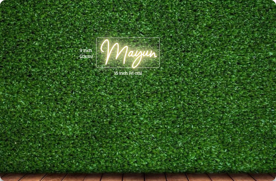 Mayun Customized Neon Sign