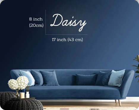 Daisy Customized Neon Sign