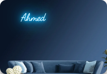 Ahmed Customized Neon Sign